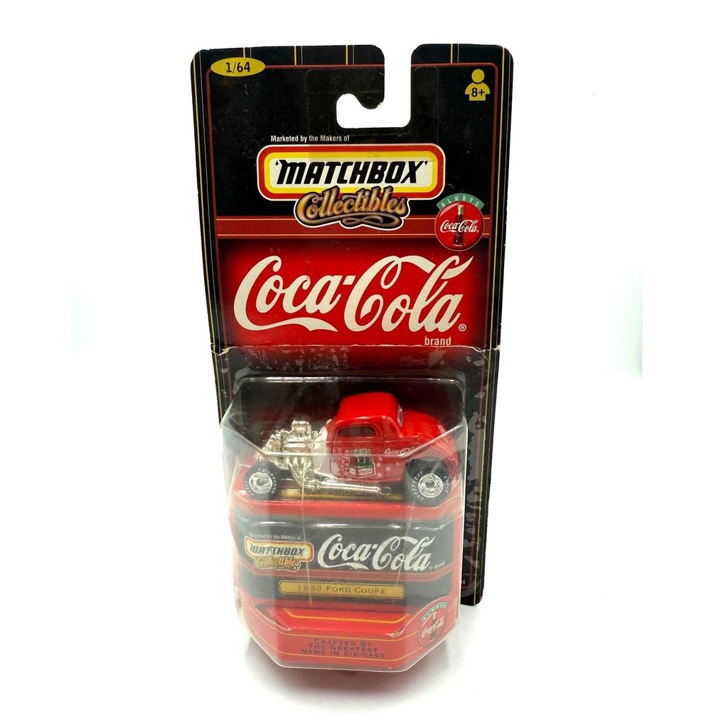 Matchbox‎ Collectibles Coca-Cola 1933 Ford Coupe 1/64 Die-Cast Car Red
